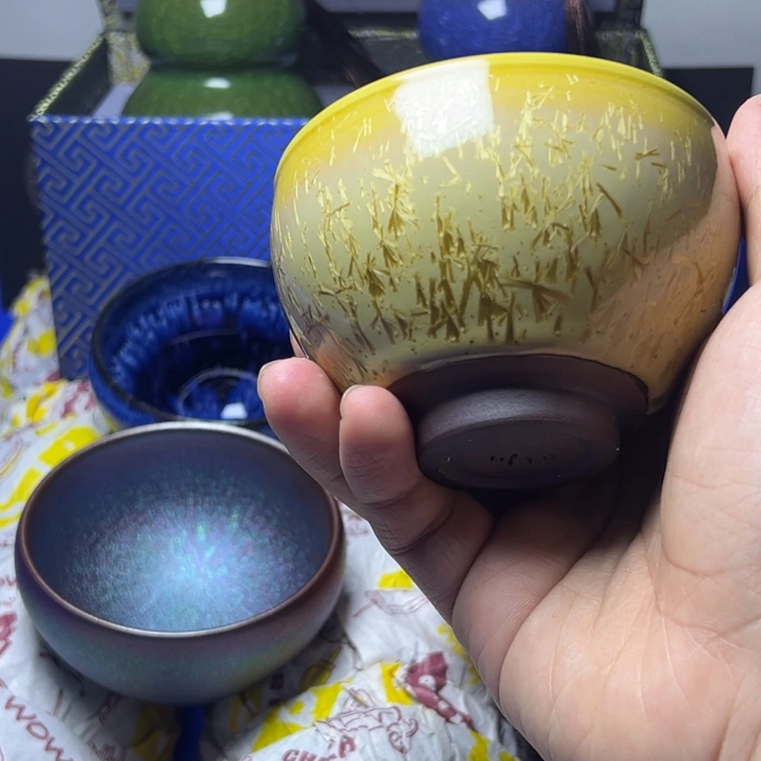 茶盏建阳建盏喝茶主人杯