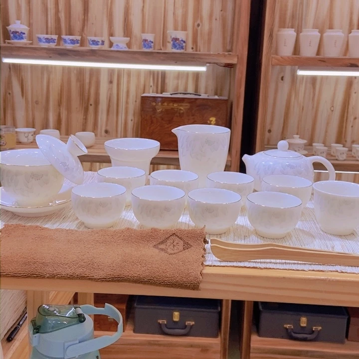 毕业套装茶壶盖碗全家福