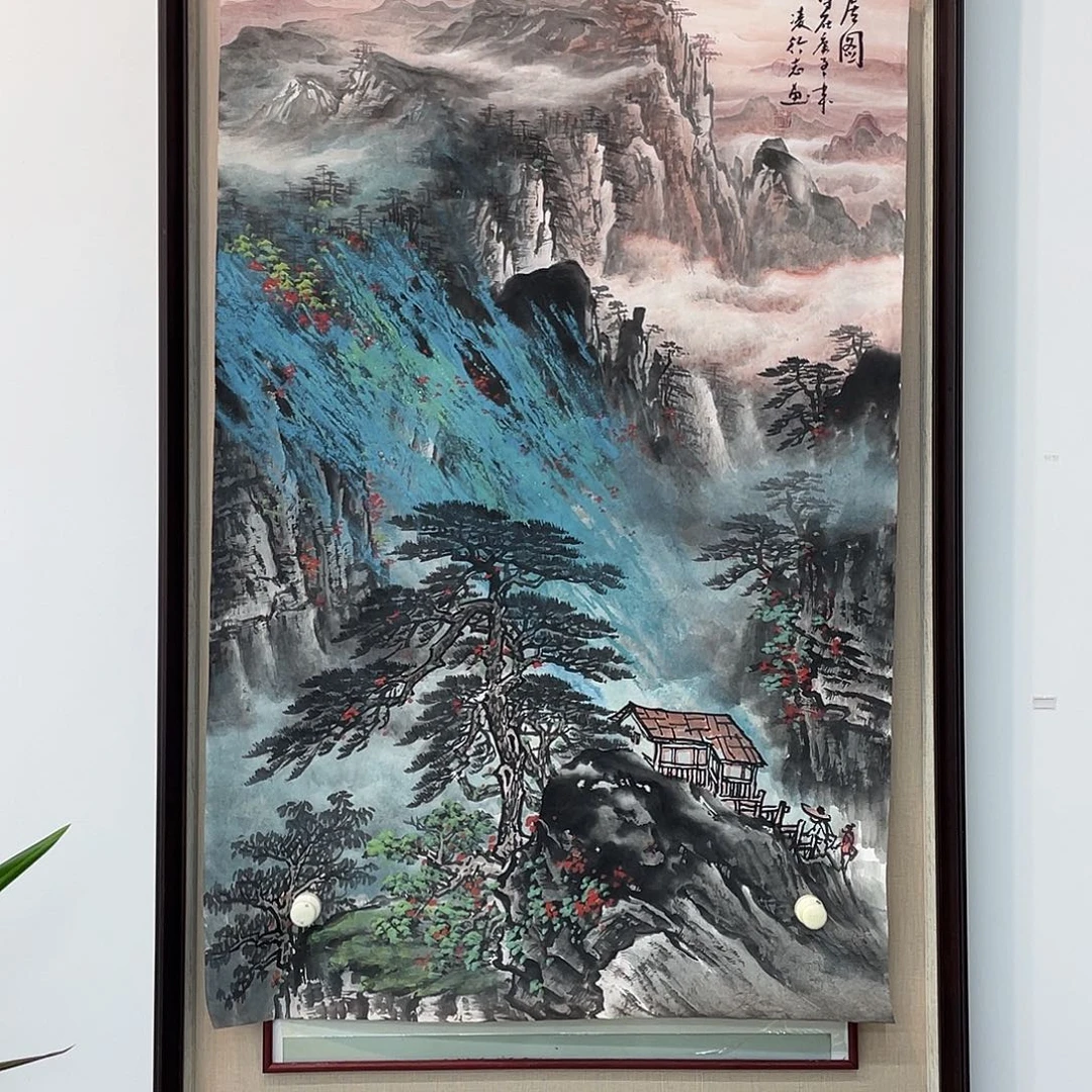 国画凌行志老师手绘精品