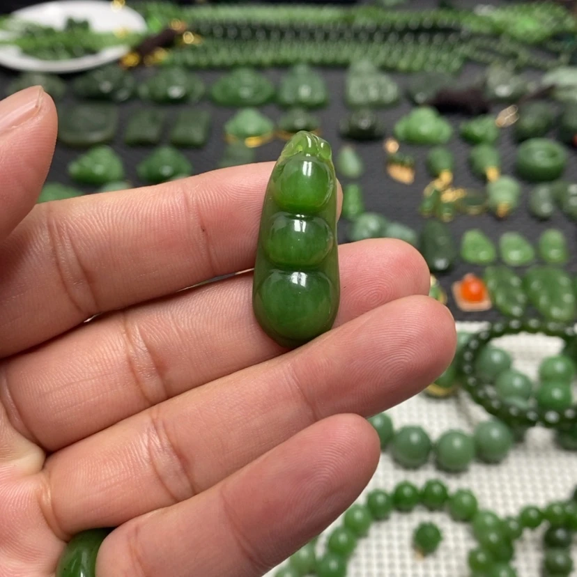 【闪购商品】和田玉（碧玉）颈饰未镶嵌S****a