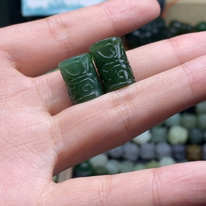 未镶嵌和田玉（糖玉）珠宝半成品