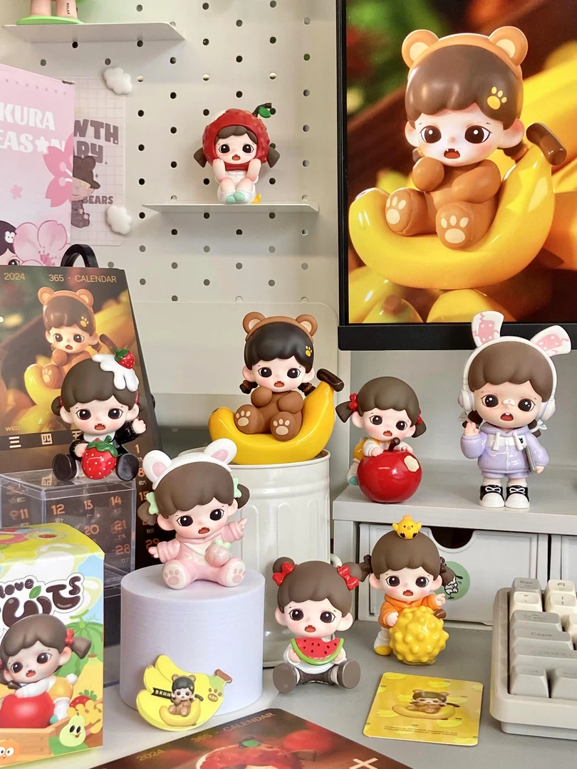 兔【国版现拆】阿呆潮玩手办果果拍一拆一!!!