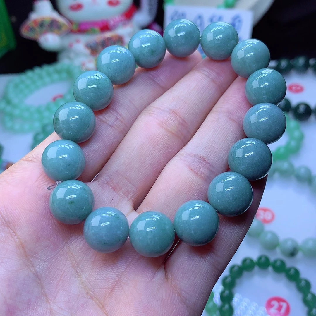 翡翠毛衣链未镶嵌卡13