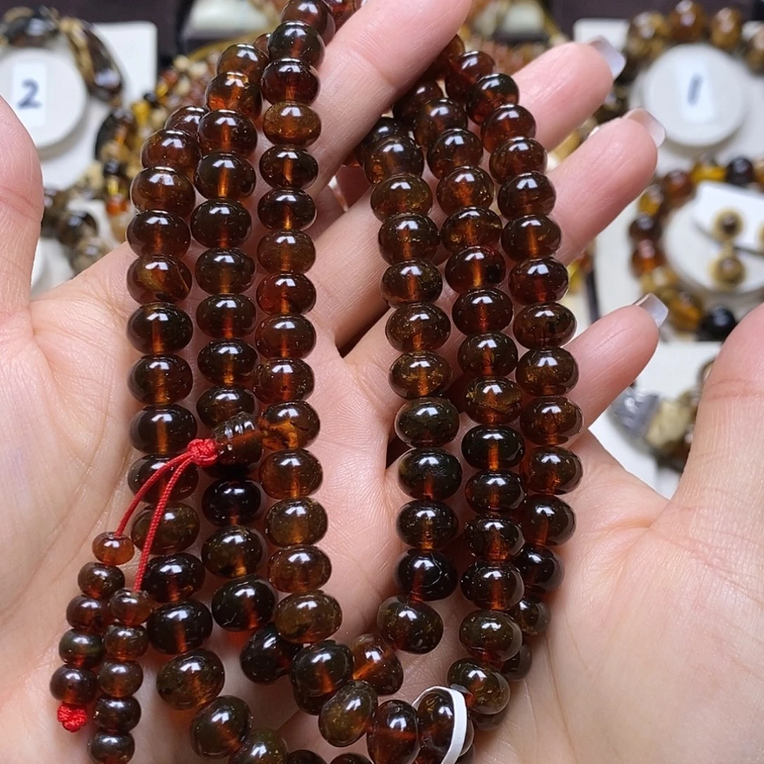 琥珀未镶嵌裸石车厘子血9+福利