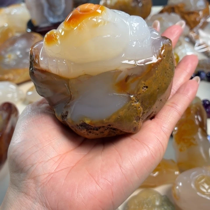 未镶嵌吊坠(不含链)玛瑙/玉髓