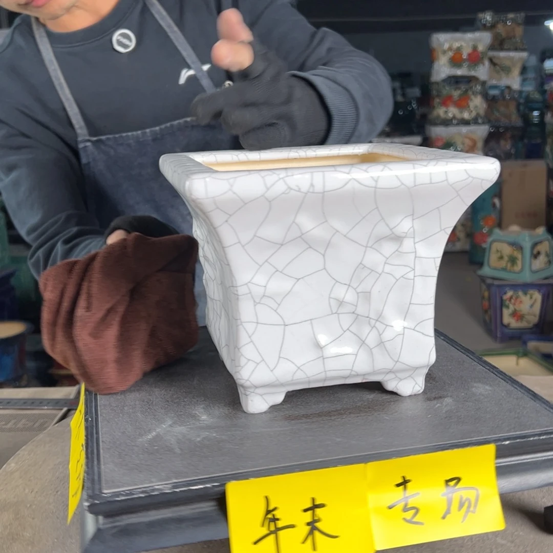 一风堂石湾花盆。微瑕