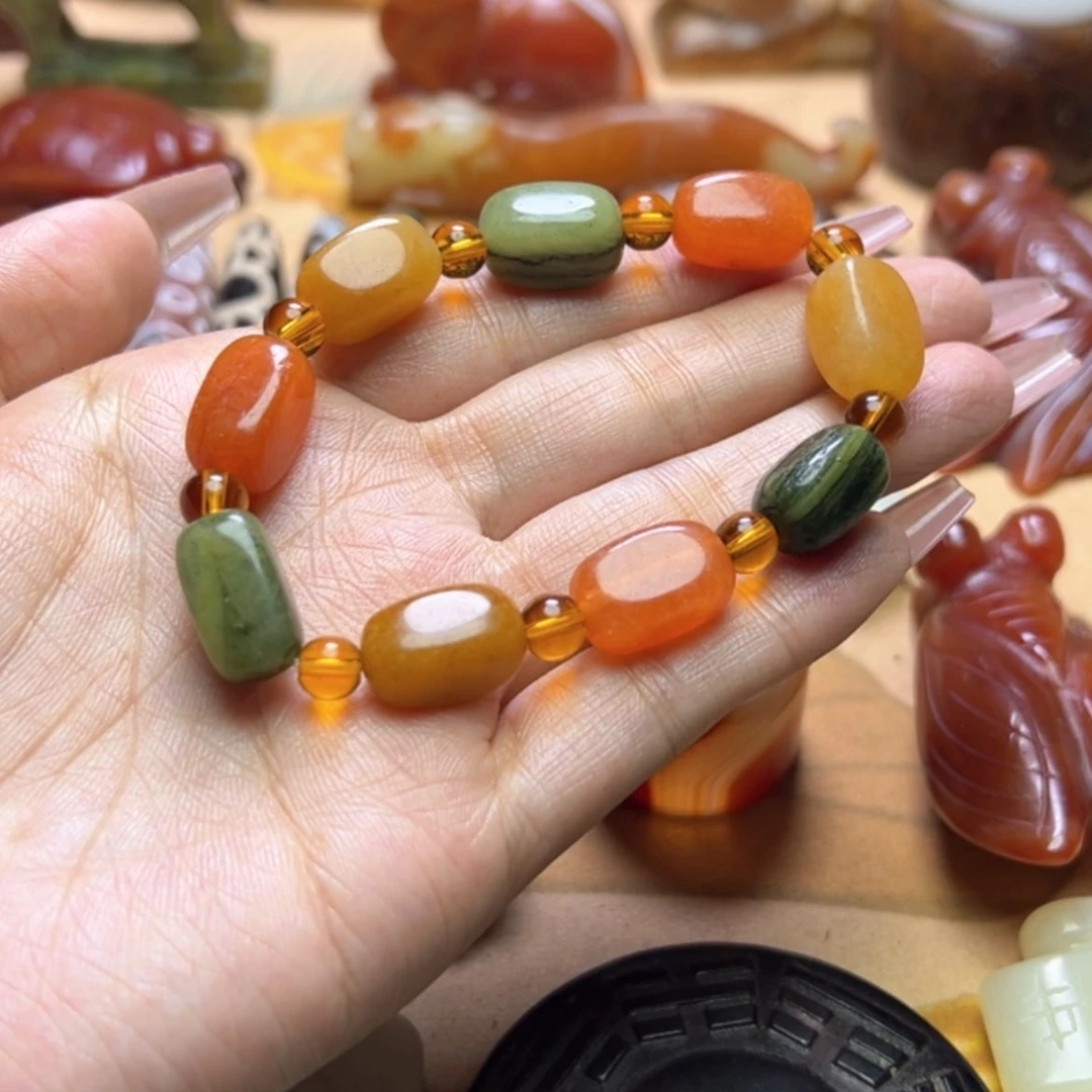 【闪购商品】蛇纹石玉颈饰未镶嵌