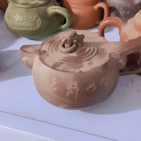全手工半手工制作宜兴紫砂壶