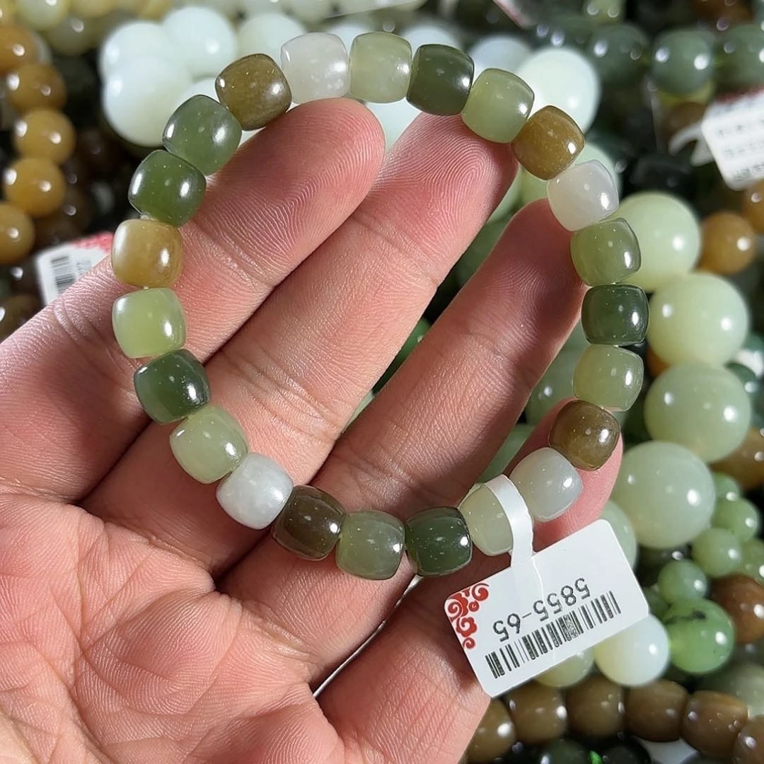 和田玉手链未镶嵌W50