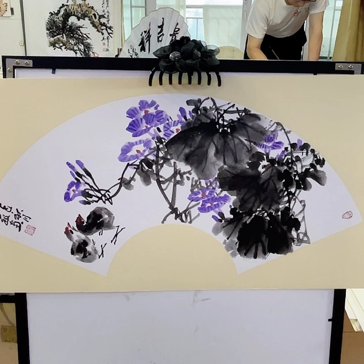 国画张圣敏先生纯手绘作品