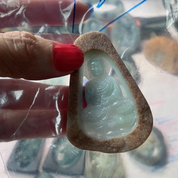 未镶嵌定制翡翠毛货