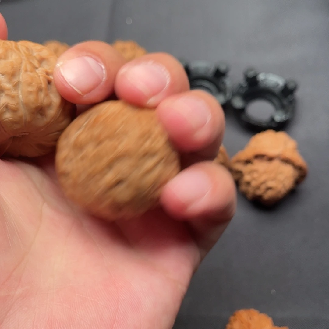 W***n文玩核桃把件南瓜墩全品文玩核桃