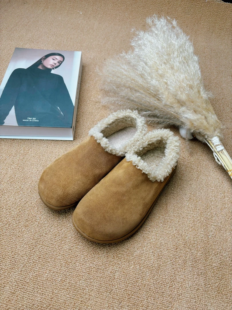 【桑坡清货】全包小土豆懒人包头拖鞋女冬季新款百搭休闲勃肯女鞋