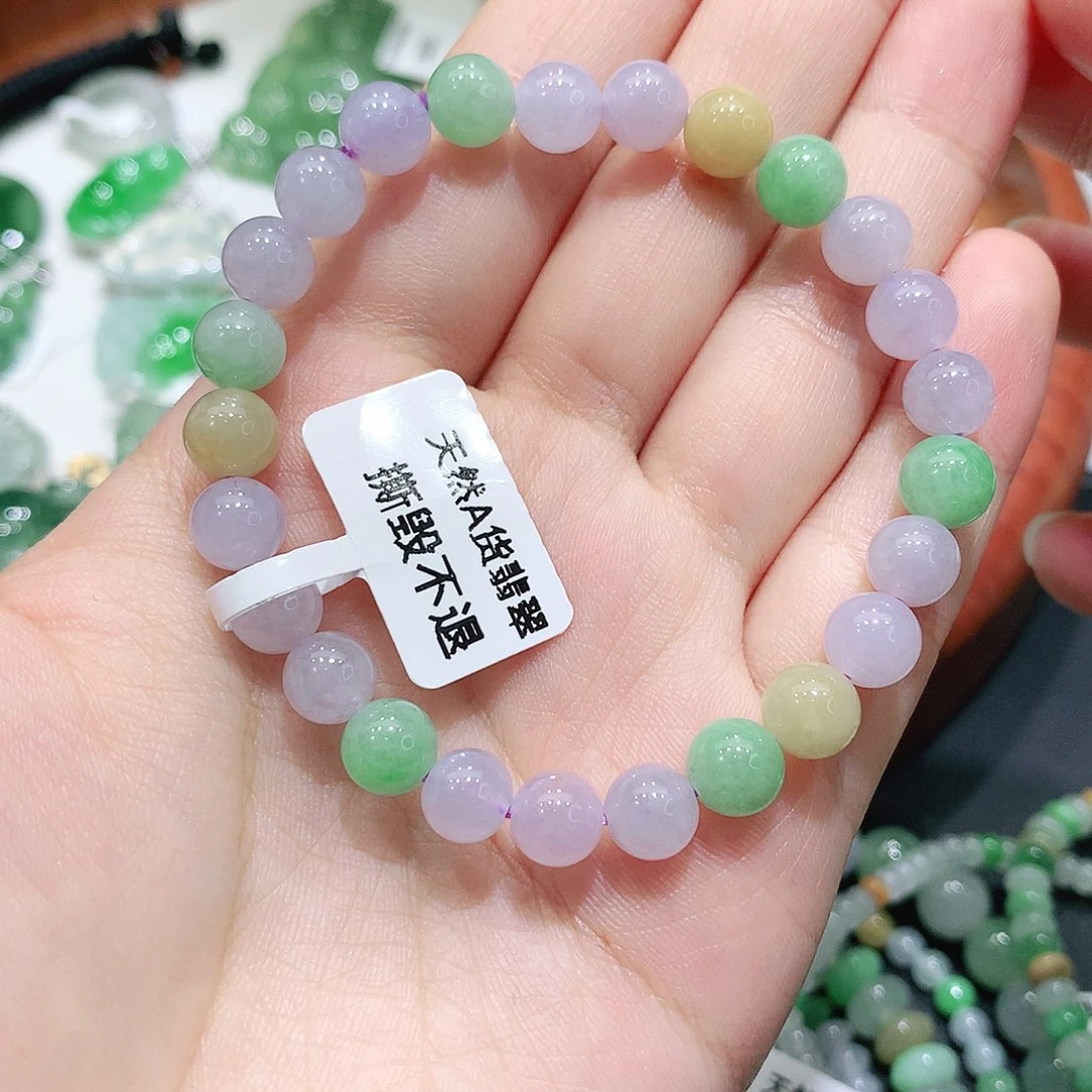 翡翠未镶嵌颈饰缅甸天然A货翡翠