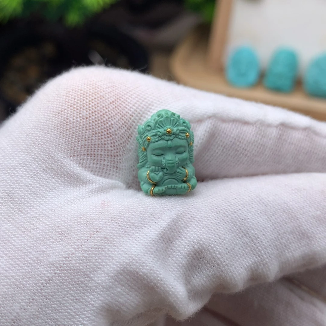 绿松石珠宝奇石未镶嵌