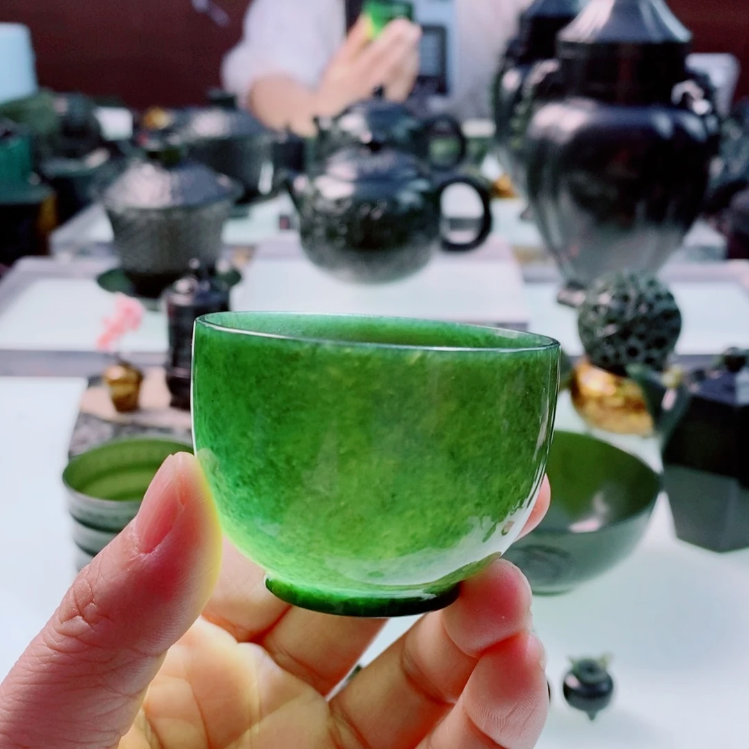 和田玉（青玉）未镶嵌摆件