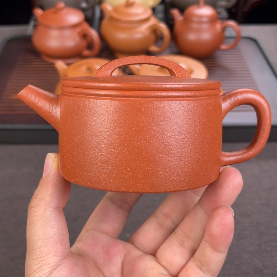 w***b紫砂茶壶200cc红降坡汉瓦