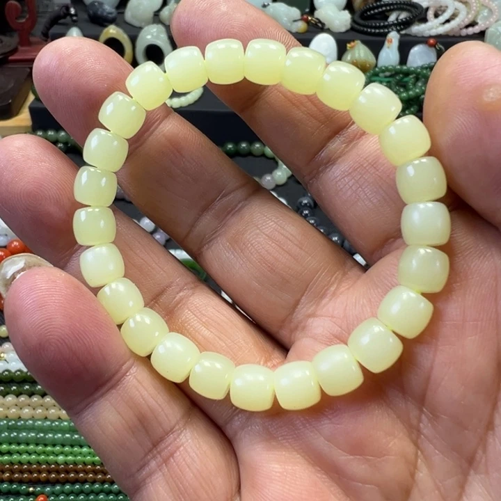 和田玉未镶嵌套链