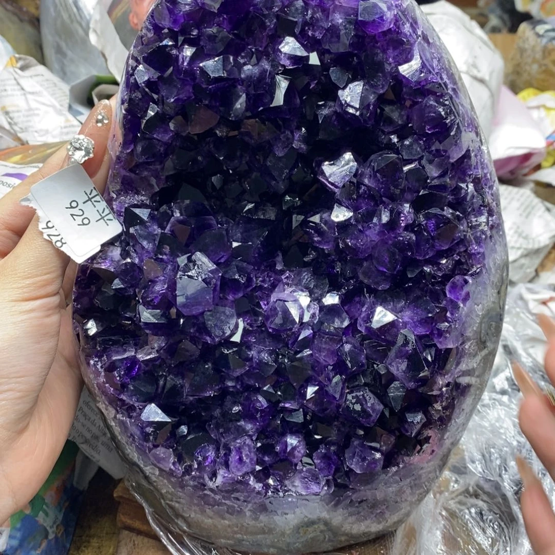 紫晶乌拉圭未镶嵌