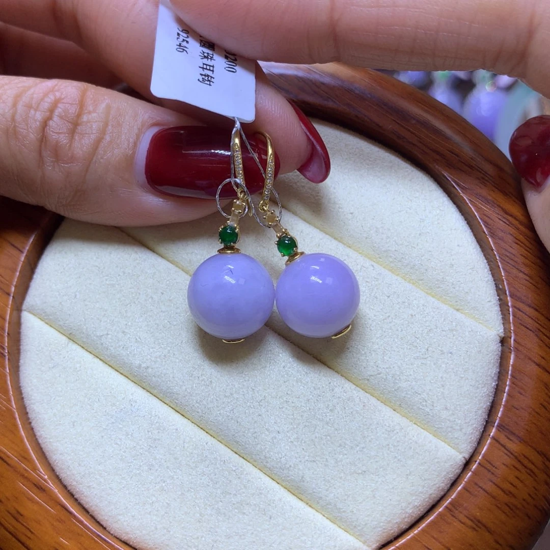 【闪购商品】翡翠颈饰18K金镶嵌翡翠