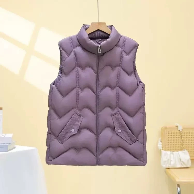 2509女士时尚立领马甲-A122