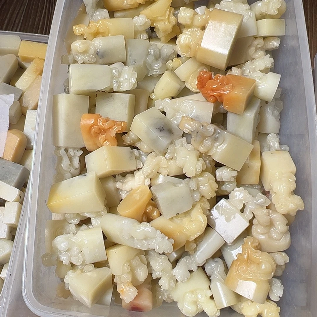 寿山石随机批发10个