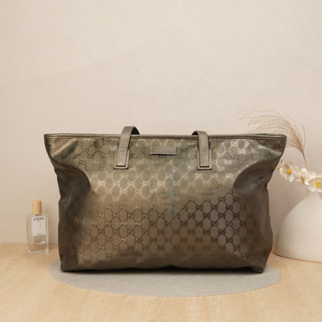 95新 GUCCI/古驰  古驰托特包大号/DS037411