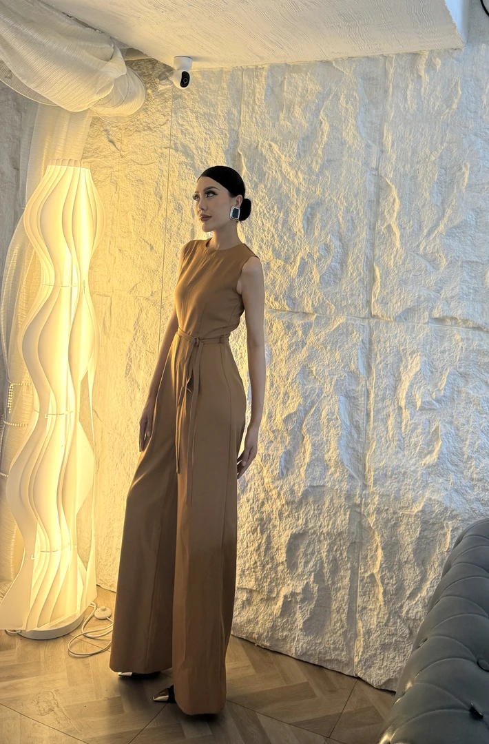 【MEYFIRA品牌高级设计款】新款46号显瘦气质轻奢高腰时尚休闲阔腿