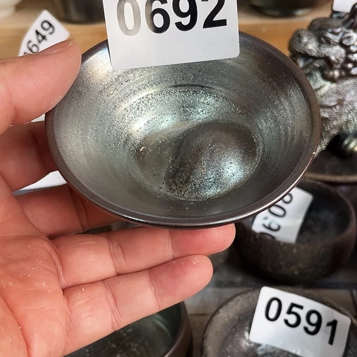 陶摆件柴烧纯手工692