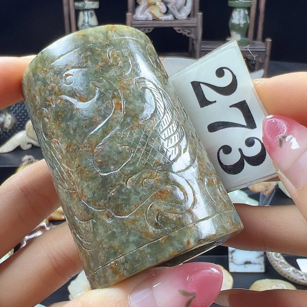 适***王和田玉未镶嵌挂件