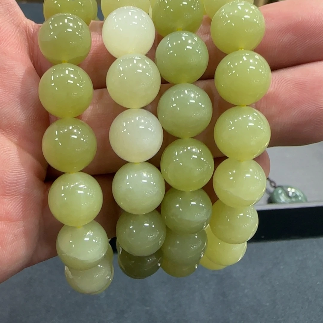 和田玉（糖玉）未镶嵌手链