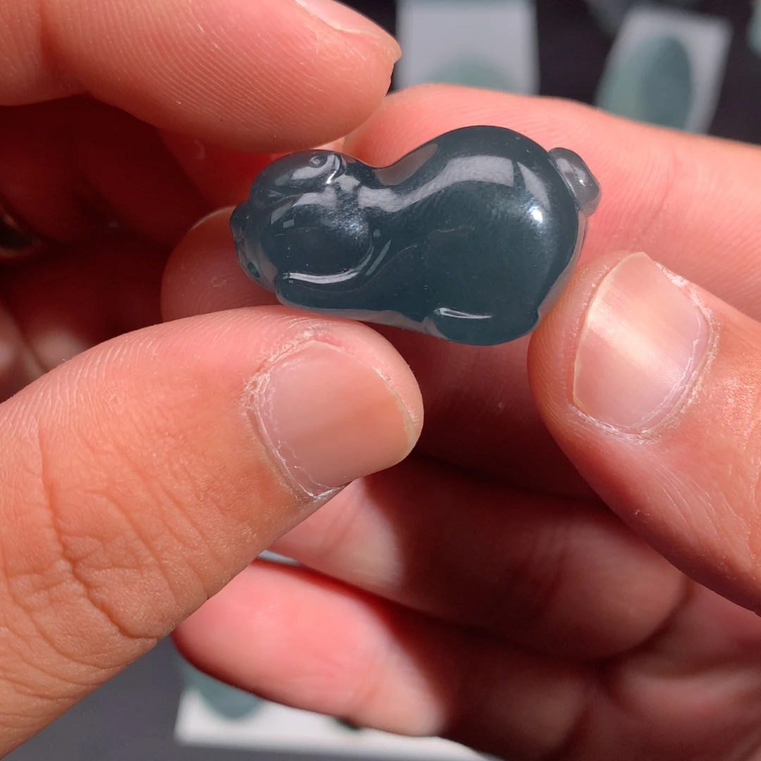 寄***魂定制翡翠未镶嵌8888