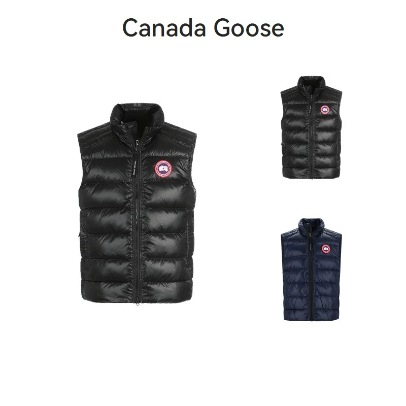 Canada Goose加拿大鹅 男士轻薄款保暖立领拉链马甲2229M