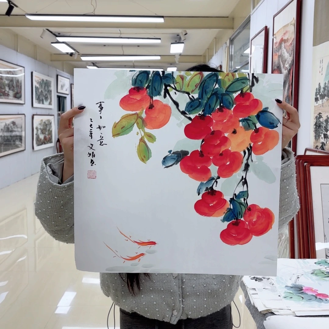 国画国画作品集一个