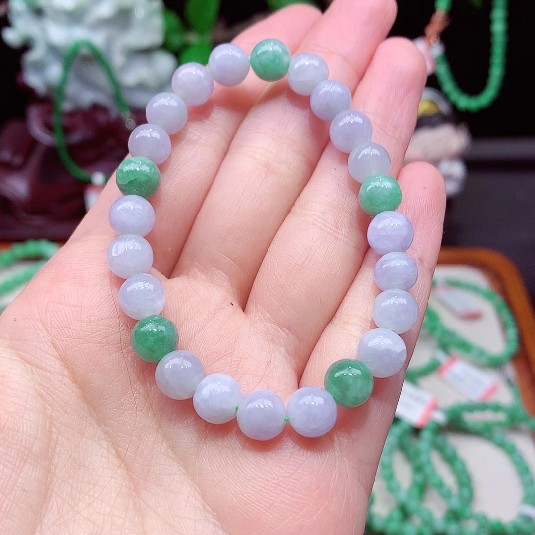 翡翠未镶嵌手链翡翠