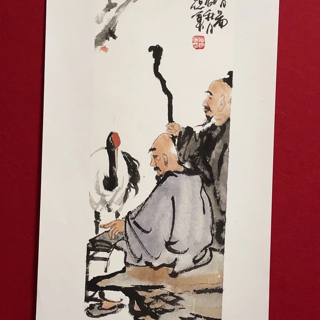 临***泽国画纯手绘国画作品