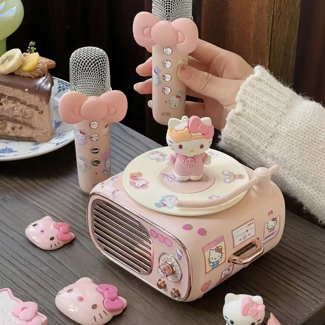 凯蒂猫系列生日礼物礼盒送女生闺蜜女孩实用麦克风小型音响新年