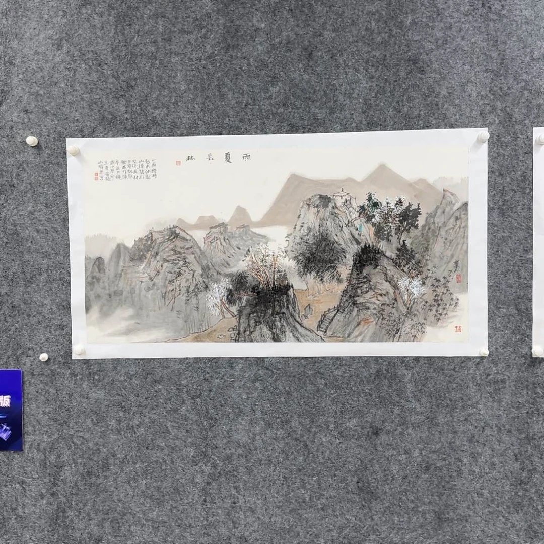 国画国画作品dye老师