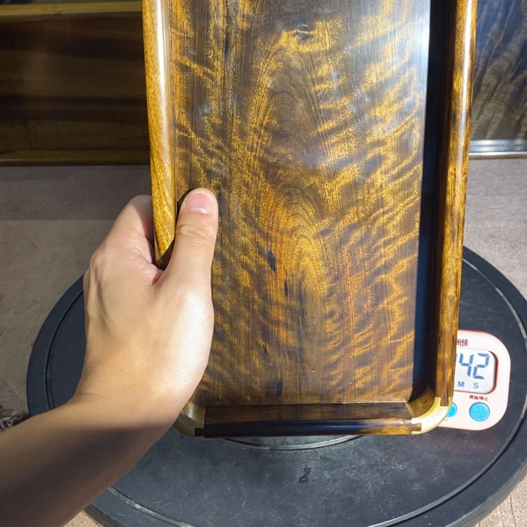 金丝楠?****进金丝楠木文盘