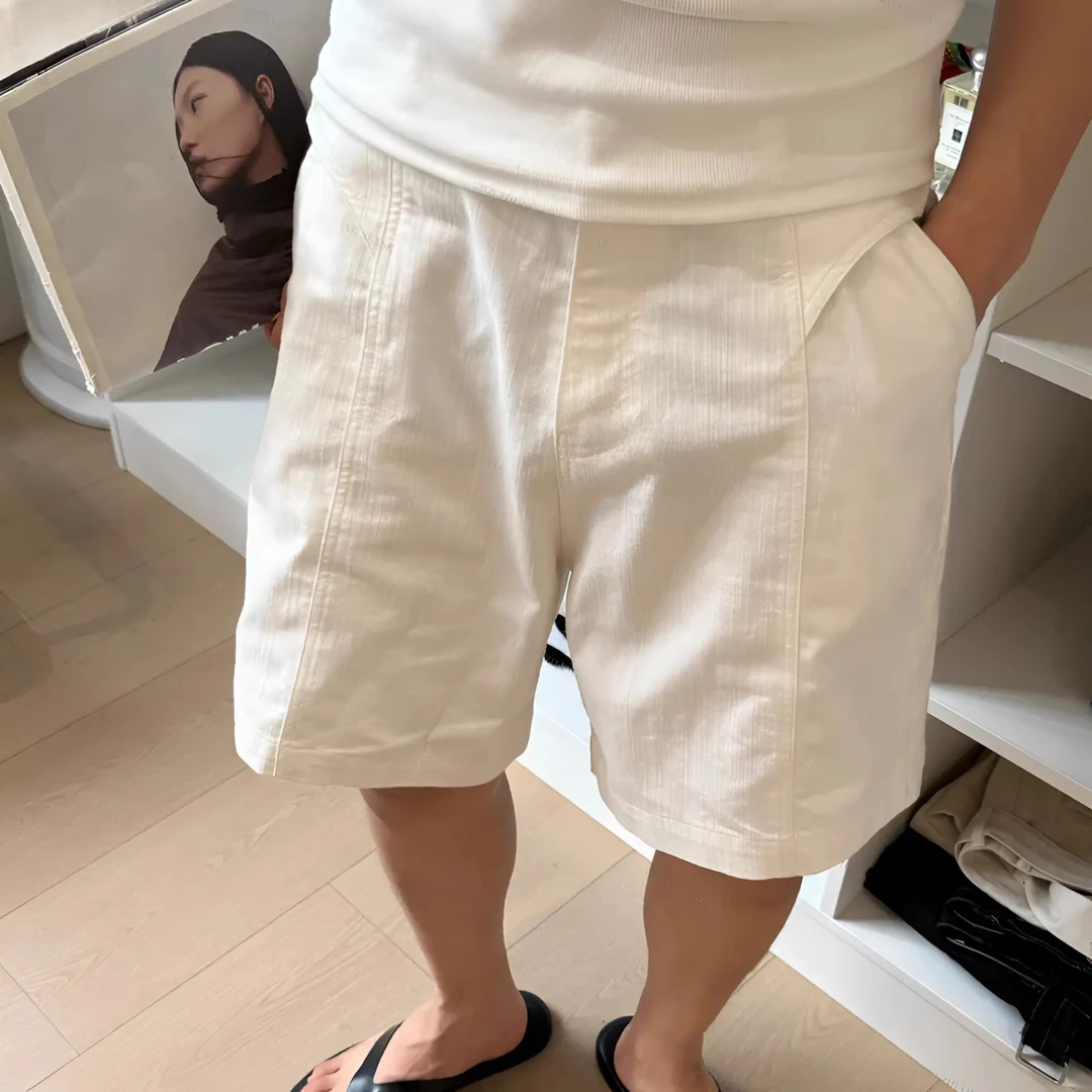 仓石一树短裤男款夏季轻奢高档男士百搭宽松薄款痞帅轻奢痞帅男装