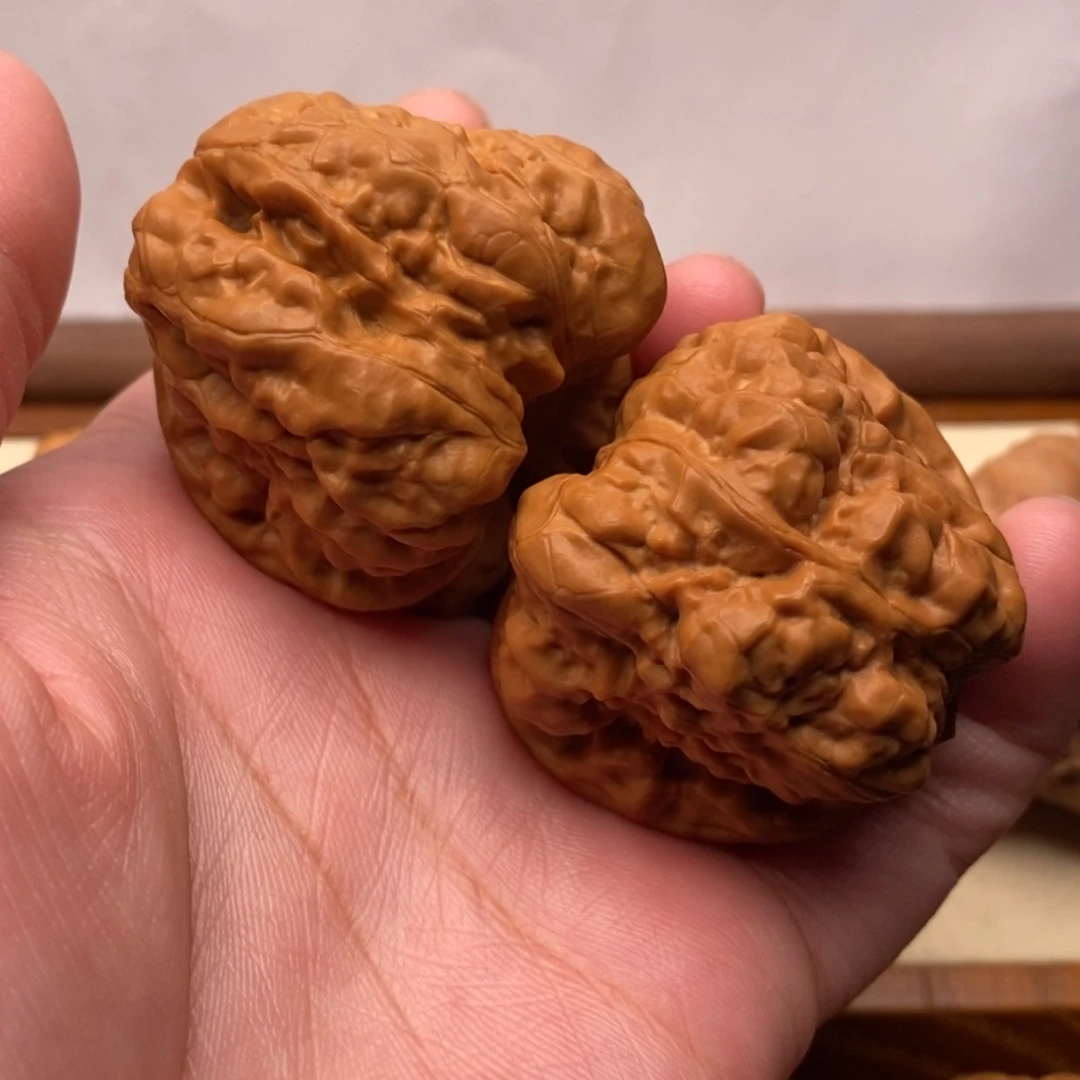 【闪购商品】把件文玩核桃冰*边42左右
