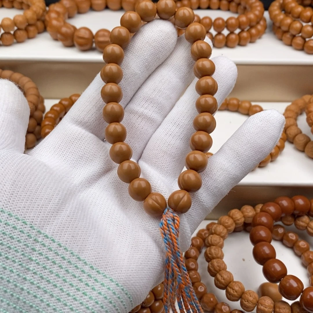 小***静猴头核桃手串屁桃