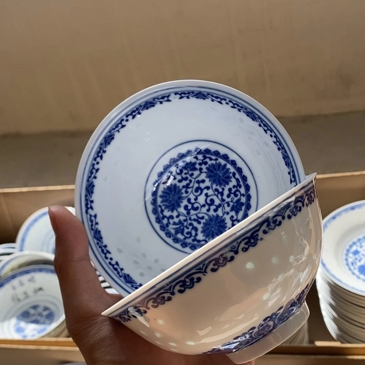 碗景德镇高温细白瓷餐具