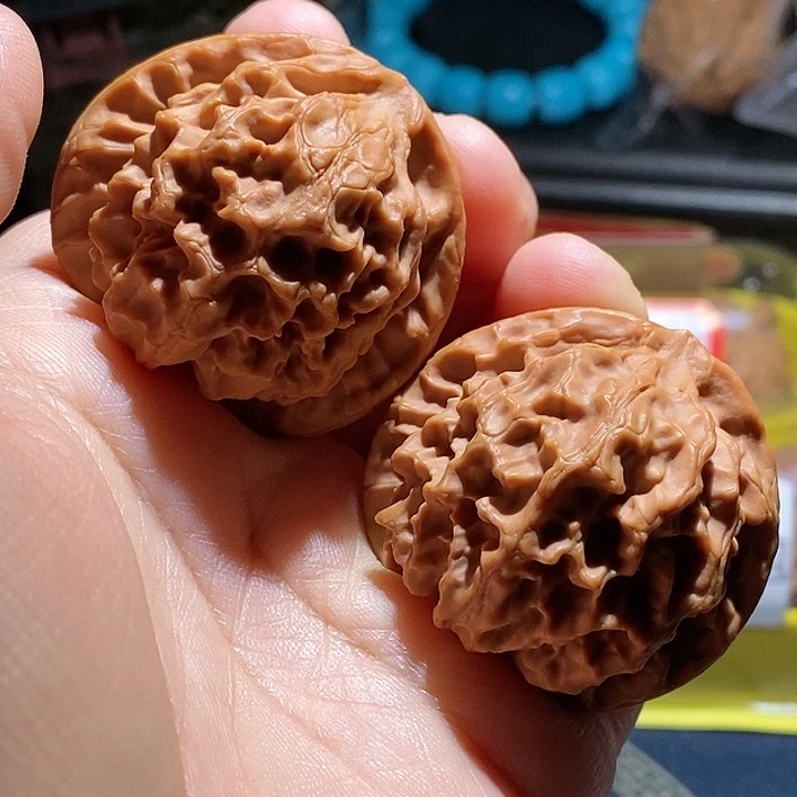 【闪购商品】吊坠文玩核桃龙鳞