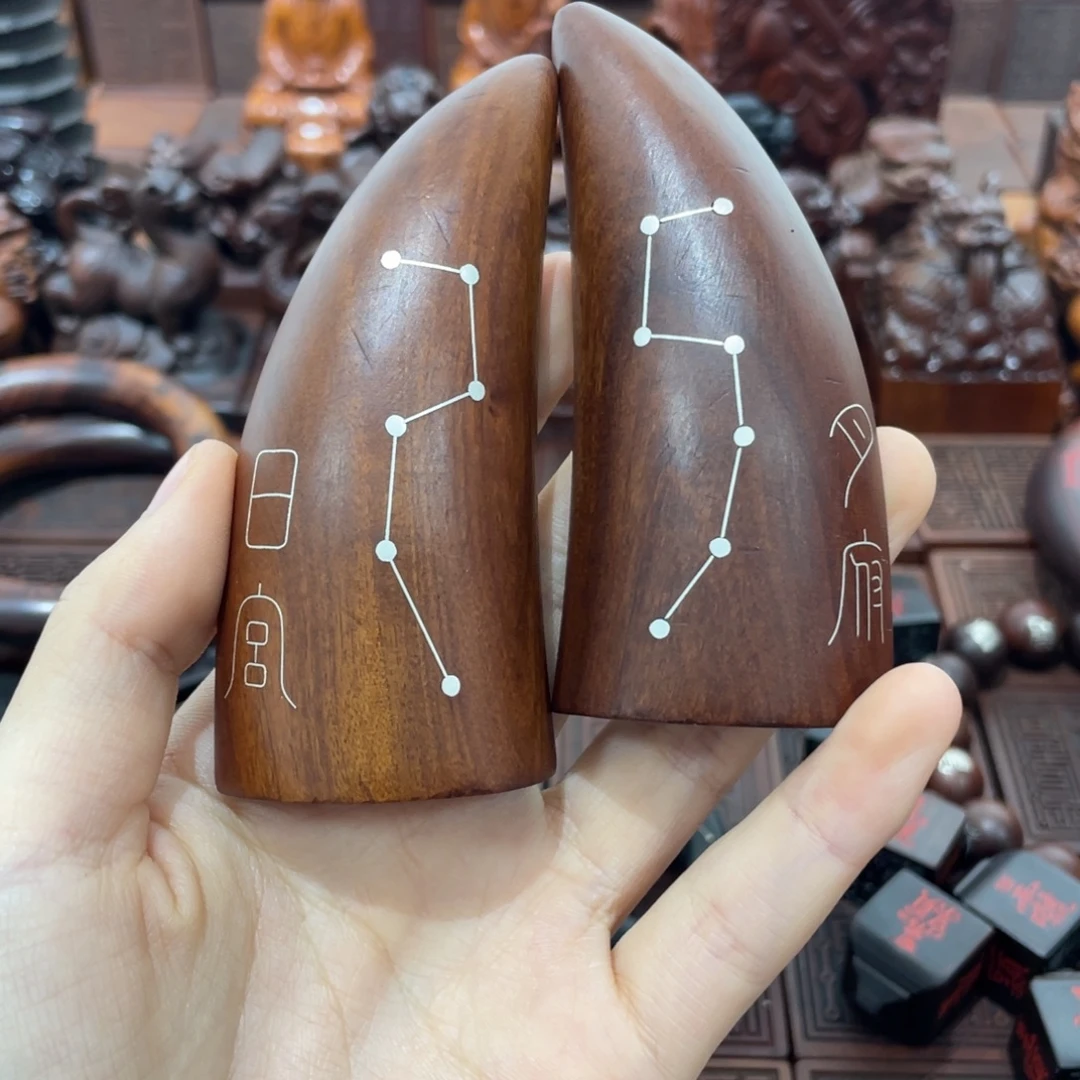 枣木镶银款圣杯包邮