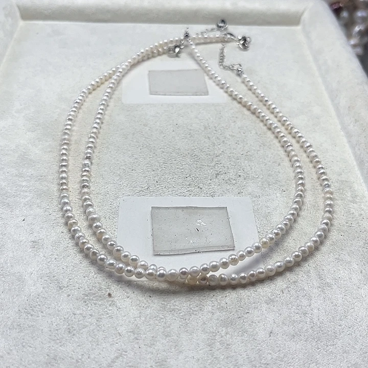 未镶嵌淡水珍珠项链【纯恬】多样性发货发一