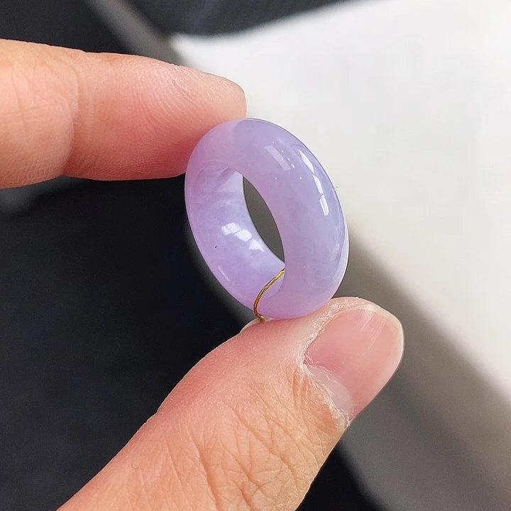 翡翠未镶嵌戒指7号