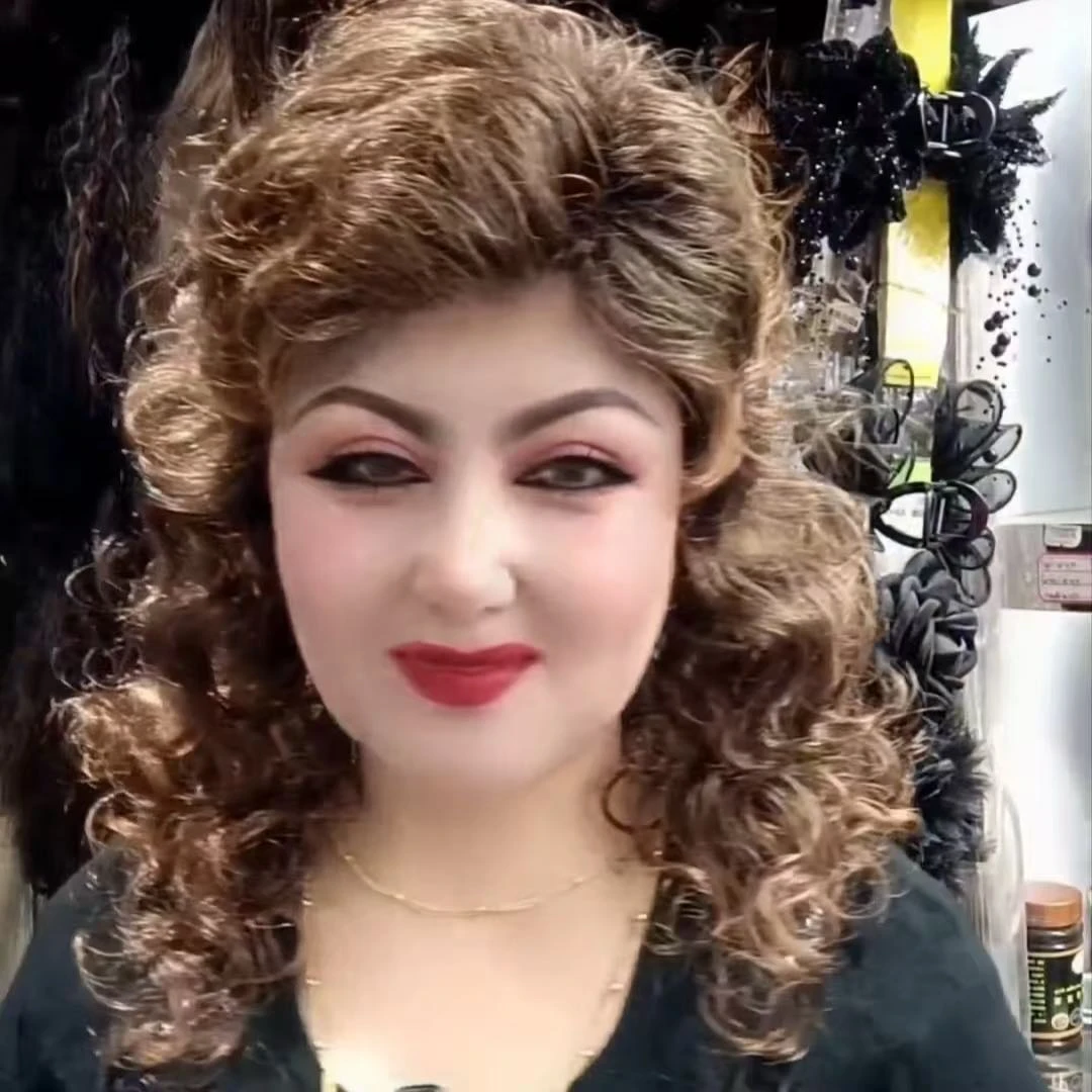 ZOHRA-【3327-50cm】整顶长洋气卷发假发