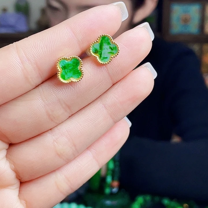 翡翠银S925镶嵌颈饰多样性