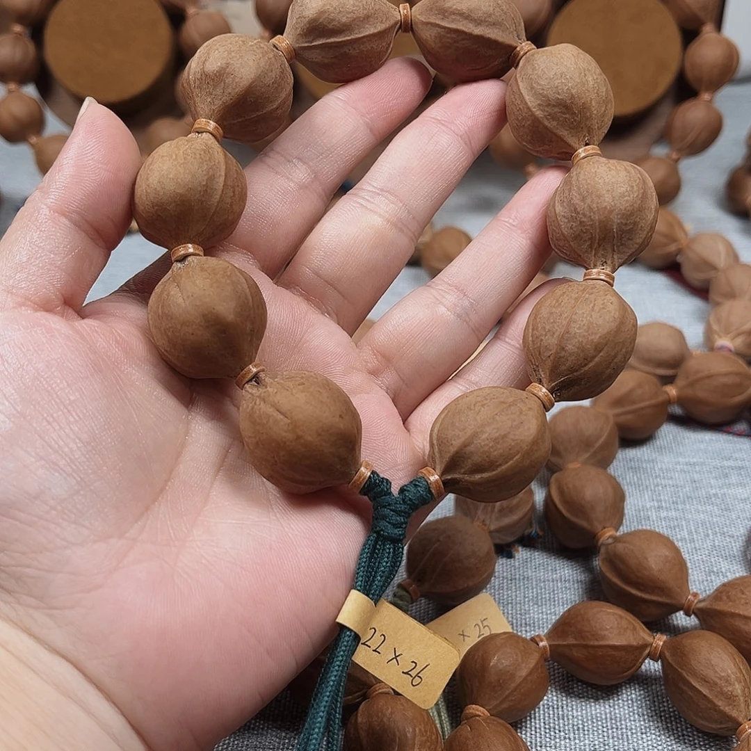 小****橄榄核手串梅林铁核22.26橄榄核